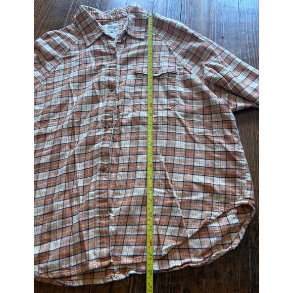 Billabong Womens Best Time Flannel Long Sleeve Shirt LARGE - Picture 7 of 13